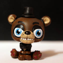 Freddy Fazbear from FNAF LPS custom