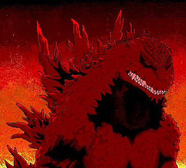 GODZILLA PAINT 1