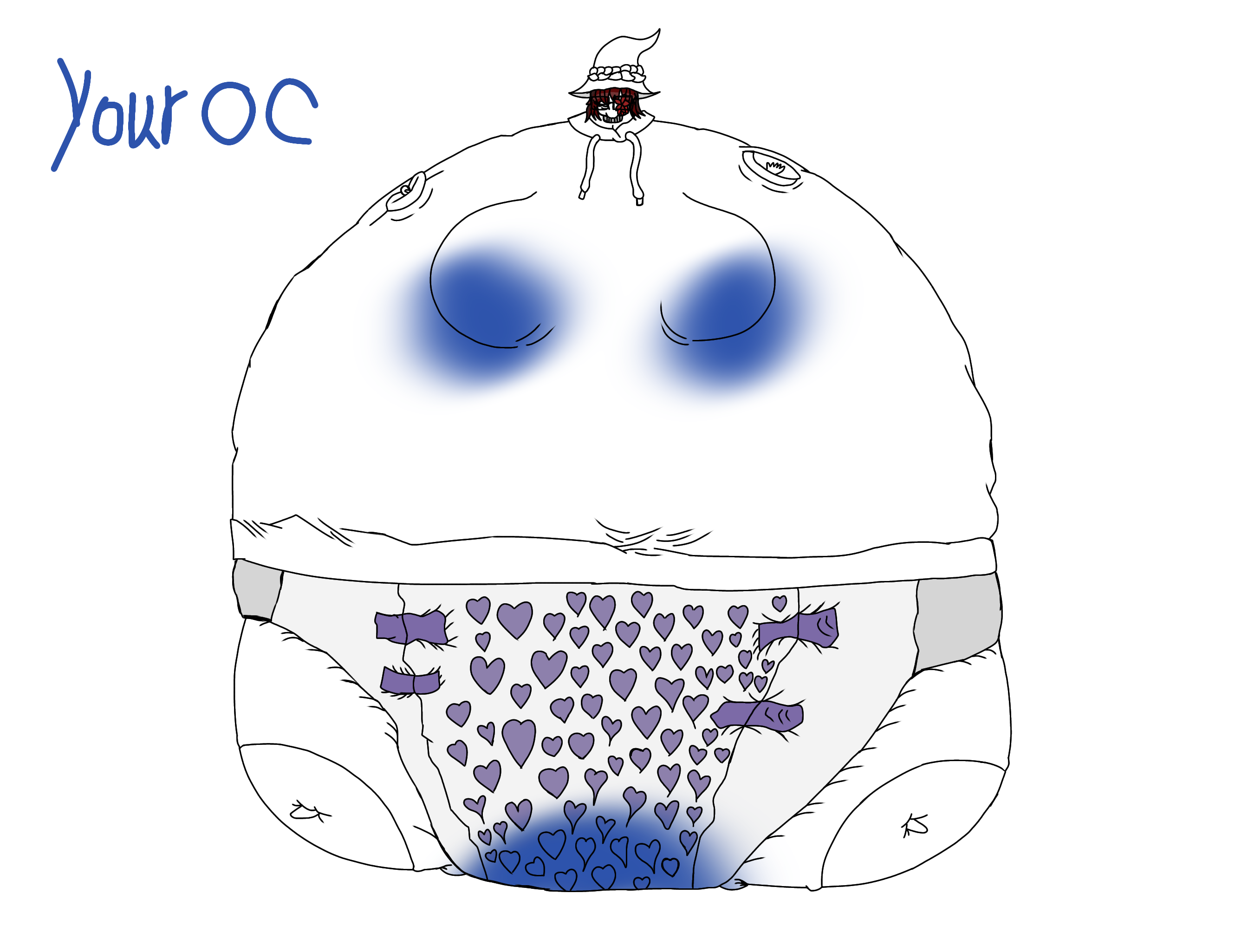 Daiper Inflation Blueberry inflation oc wear Diaper Commission by officerConqueror on ...