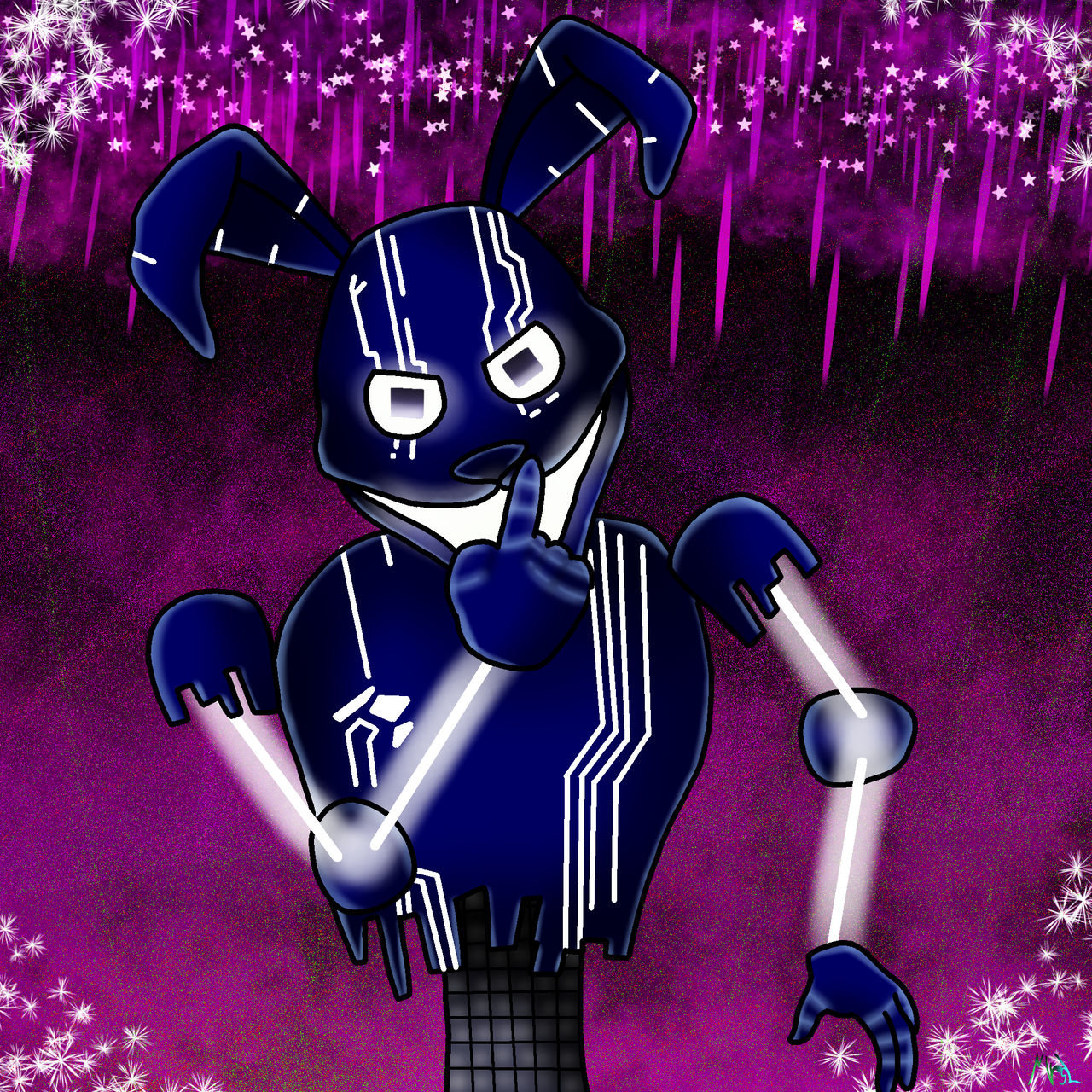Glitchtrap (FNAF Help Wanted Mobile) by ChoccyMilky on Sketchers United