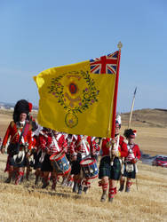 Regimental Colours 92nd Gordon Highlanders