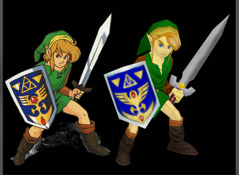 Link a Link to the Past N64 mod