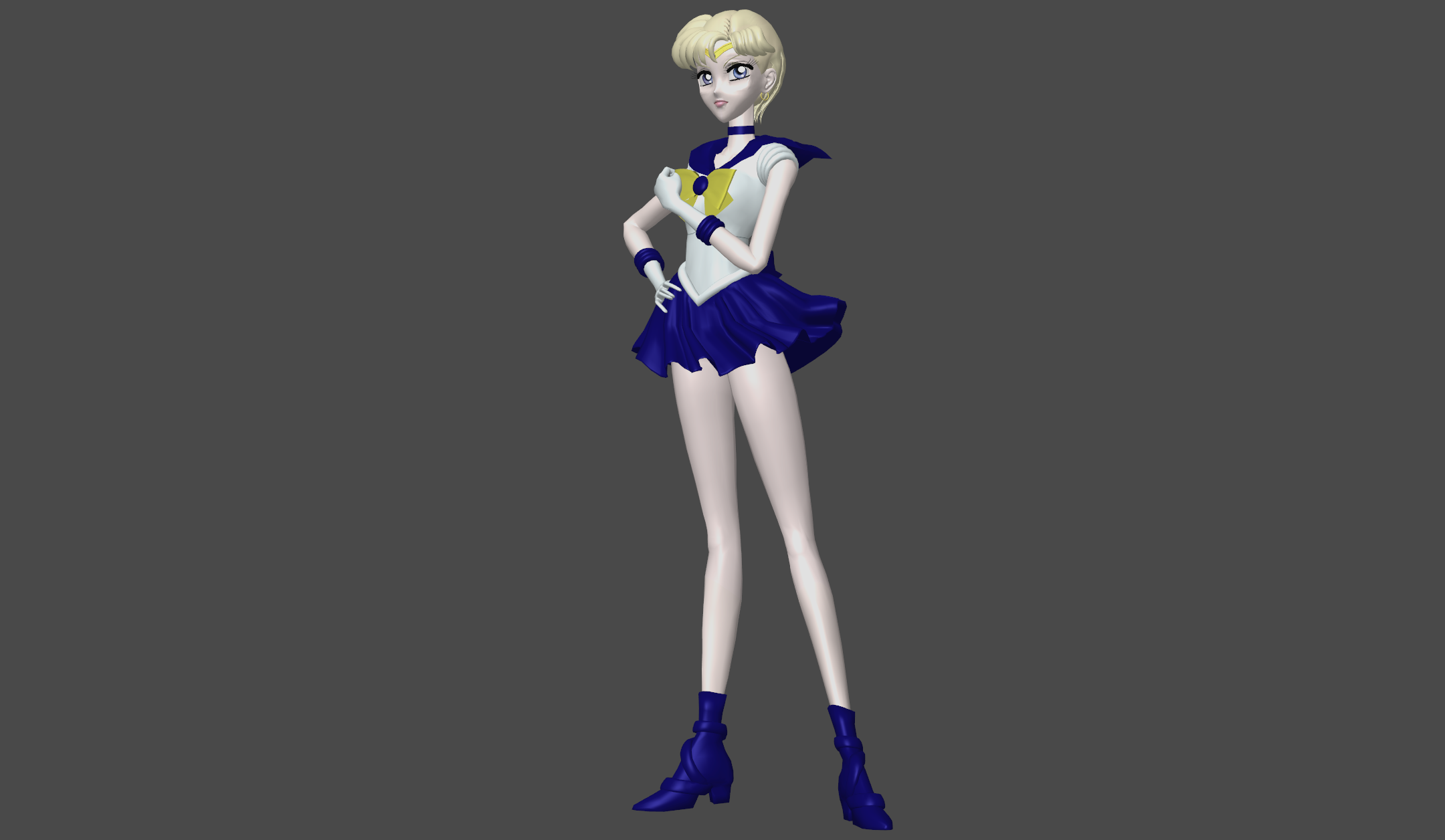 Sailor Uranus Manga mesh mod