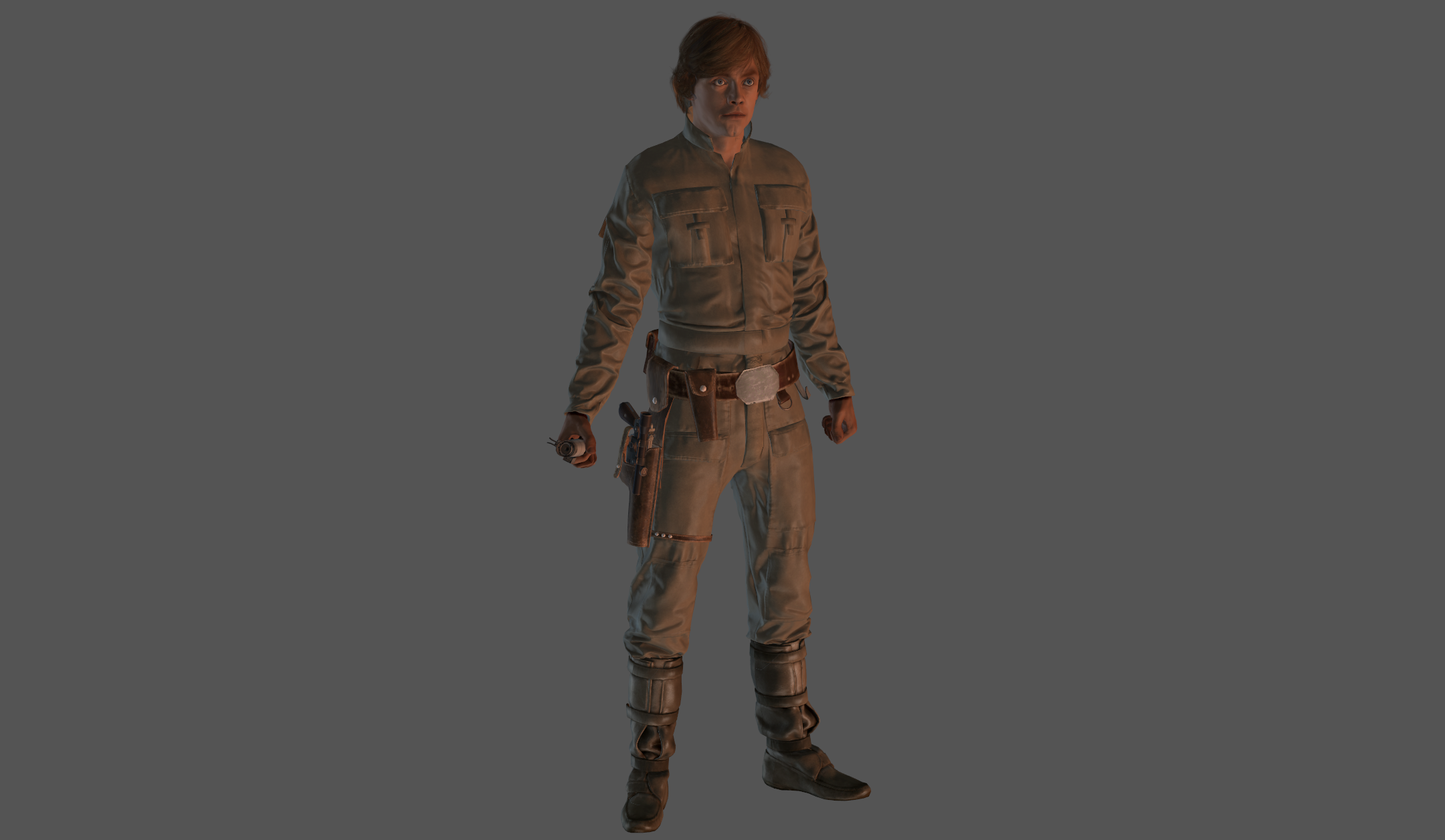 Luke Skywalker Bespin mesh mod