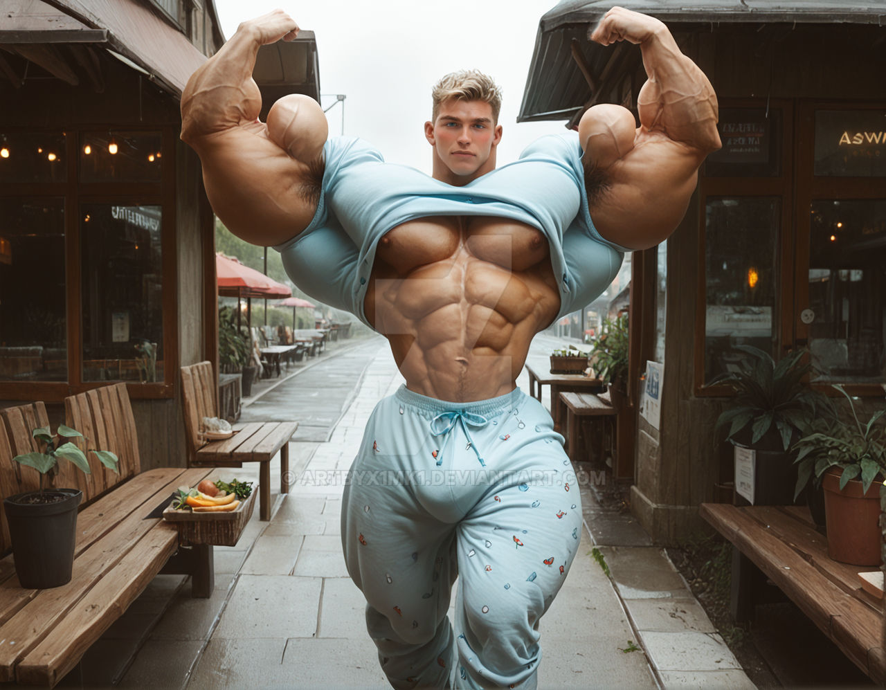 Deviantart Bug Muscle Muscles by ArtByX1mk1 on DeviantArt