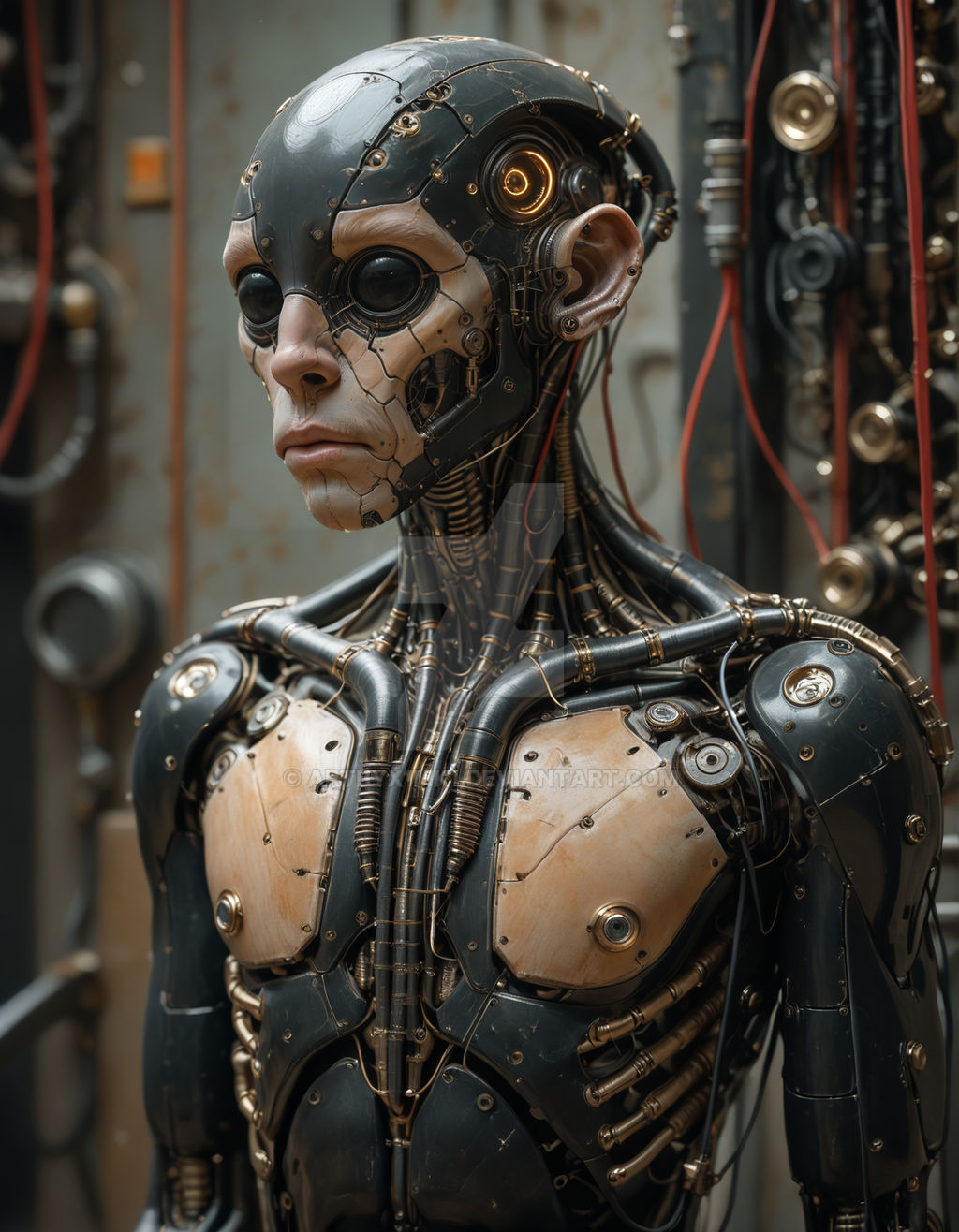 Cyborg by ArtByX1mk1 on DeviantArt