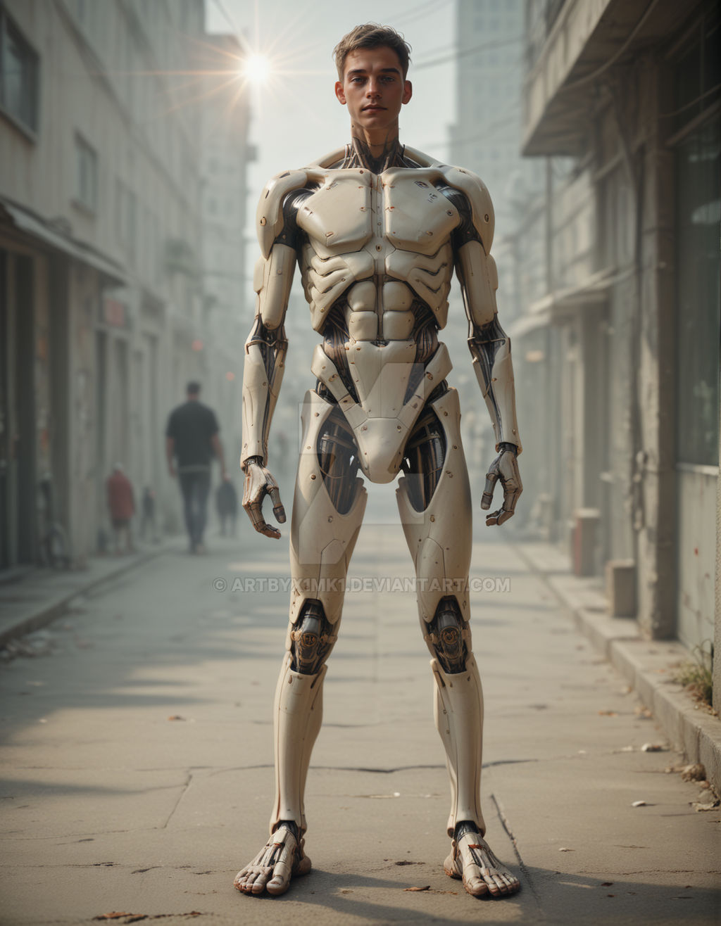 Cyborg by ArtByX1mk1 on DeviantArt