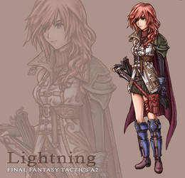 FFTA2 style, FFXIII Lightning