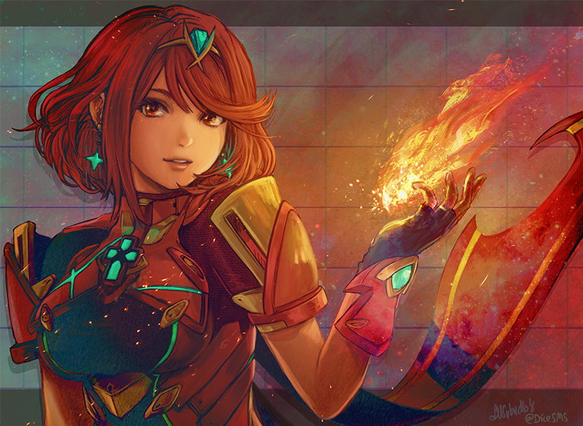 Pyra Possession Pyra - Xenoblade 2 by DiceSMS on DeviantArt