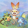 105 - Sword and Shield Starters