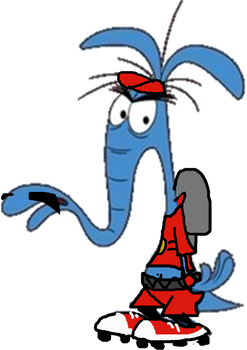 Aardvark as Tex (Toon Age Series Bradley 2022)