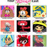 Cast Meme Strawberry Shortcake (Style Danita)