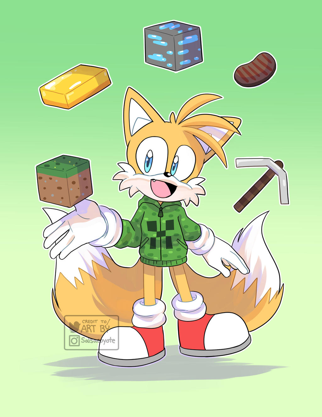 Minecraft Tails by SalsaCoyote on DeviantArt