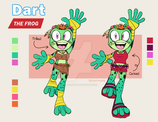 [Commission] Dart the Frog