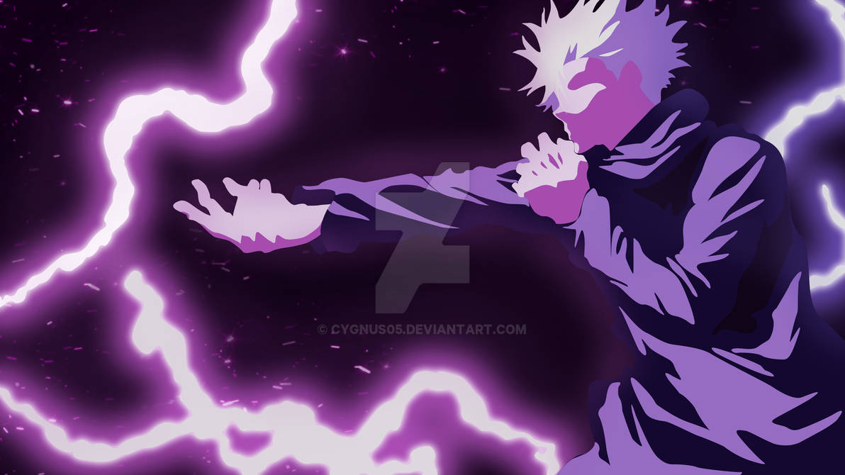 Gojo Hollow Purple by Cygnus05 on DeviantArt