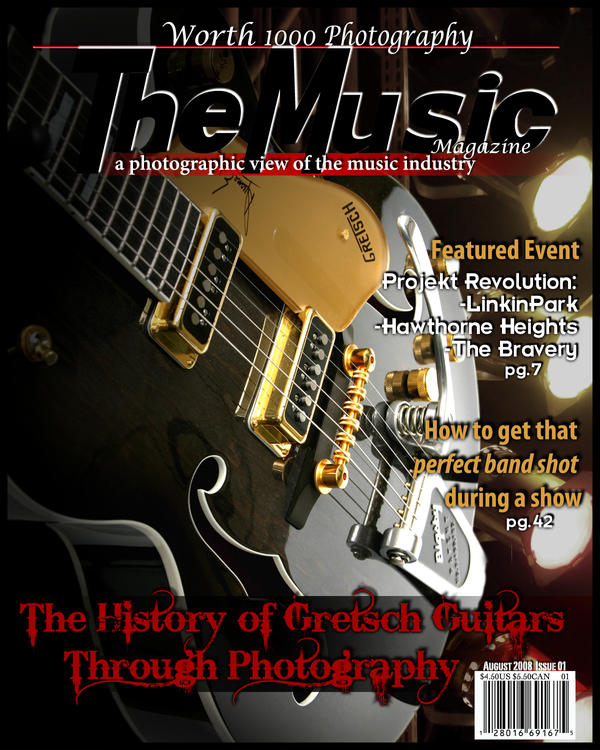 The Music Magazine Cover by iRictor on DeviantArt