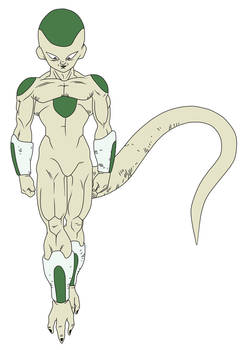 Frieza lineart colored