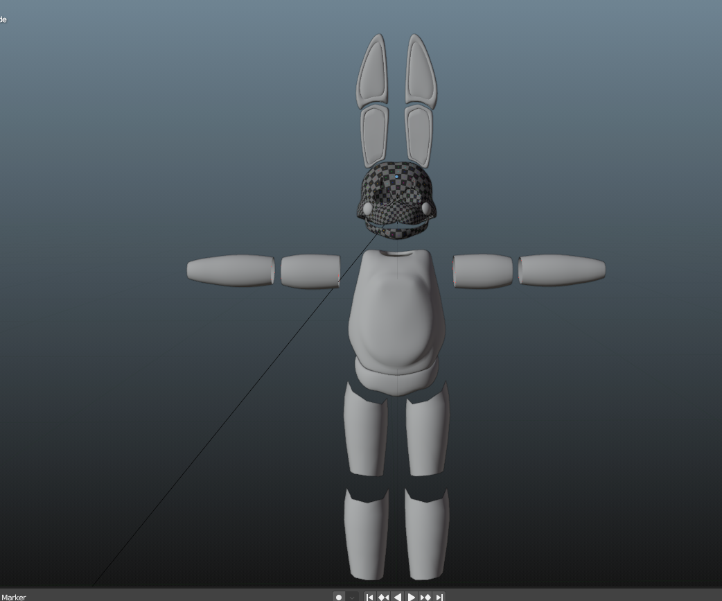 Fnaf Rabbit Base the bunny (fnaf wip)9 by specterrrev on DeviantArt
