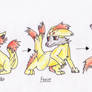 CE: Fennekin Evolution Line Concept