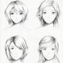 Female hairstyle practice 2