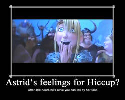 Astrid's feelings for Hiccup?