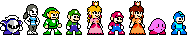 Some Mega Man styled Smashers