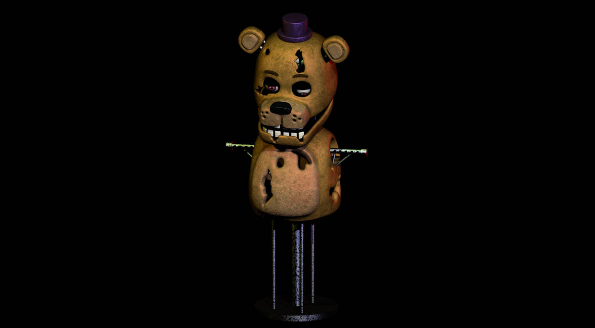 Frearbear Hand Fredbear but he's a hand puppet and he's broken by Boligonautas on ...