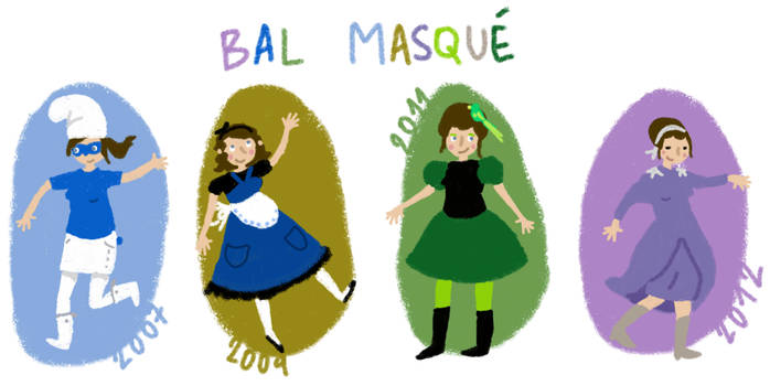 What I Wore Today Bal Masque