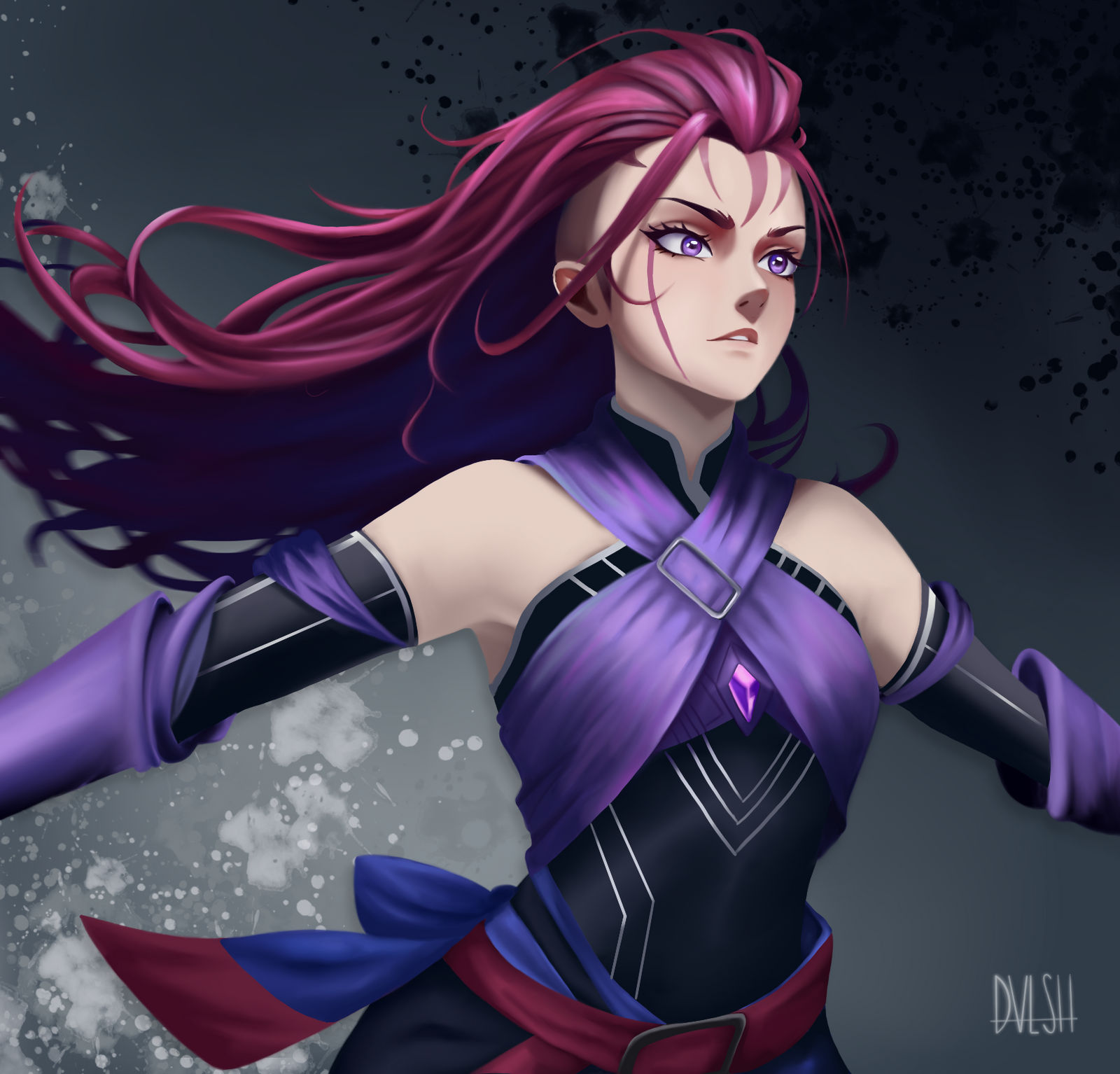 Wei Cod Wei (Anti-Mage). Dota 2 by pglost on DeviantArt