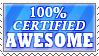 Certified AWESOME by Demachic