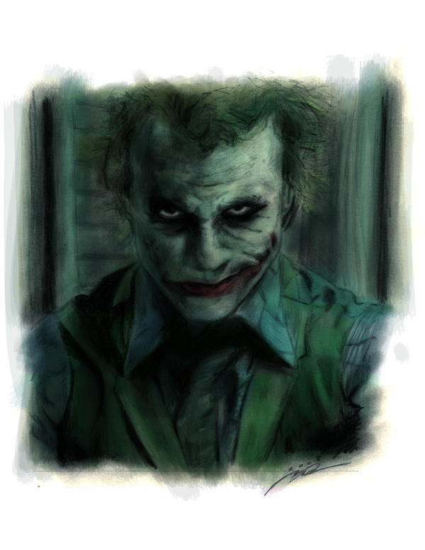 Heath 'Joker' Ledger COLOR