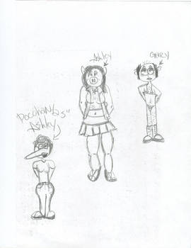 Funnie Doodles of People