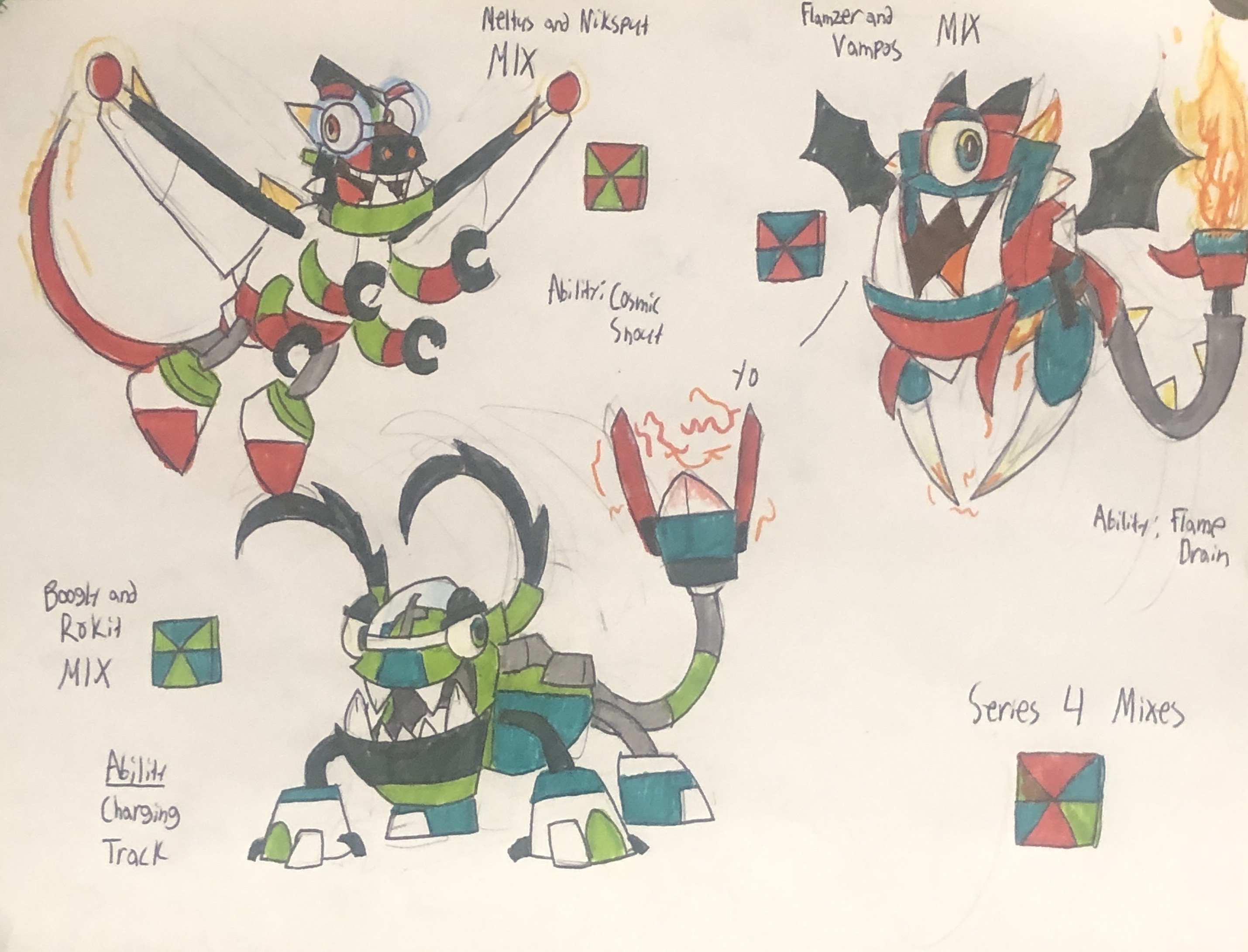 Random Series 4 Mixes by Wook-Naut on DeviantArt