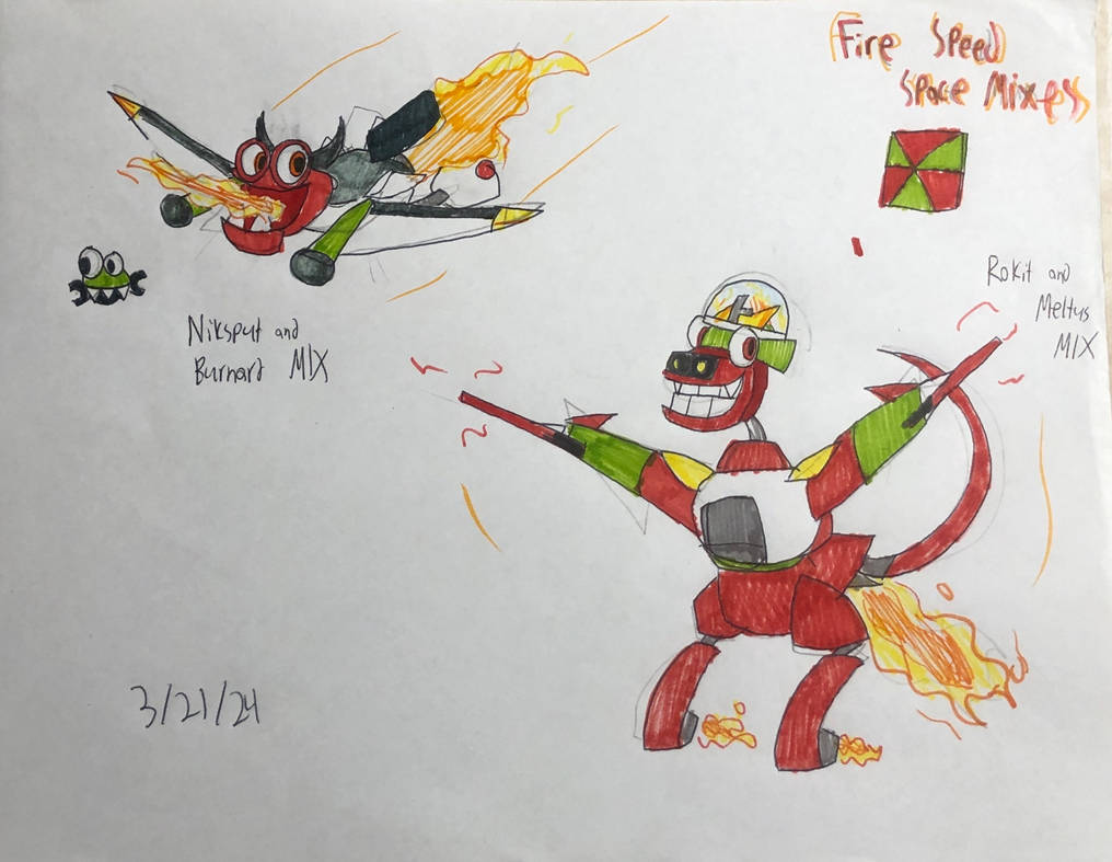 Fire Speed Space Mixes: Design Challenge Mixes #3 by Wook-Naut on ...