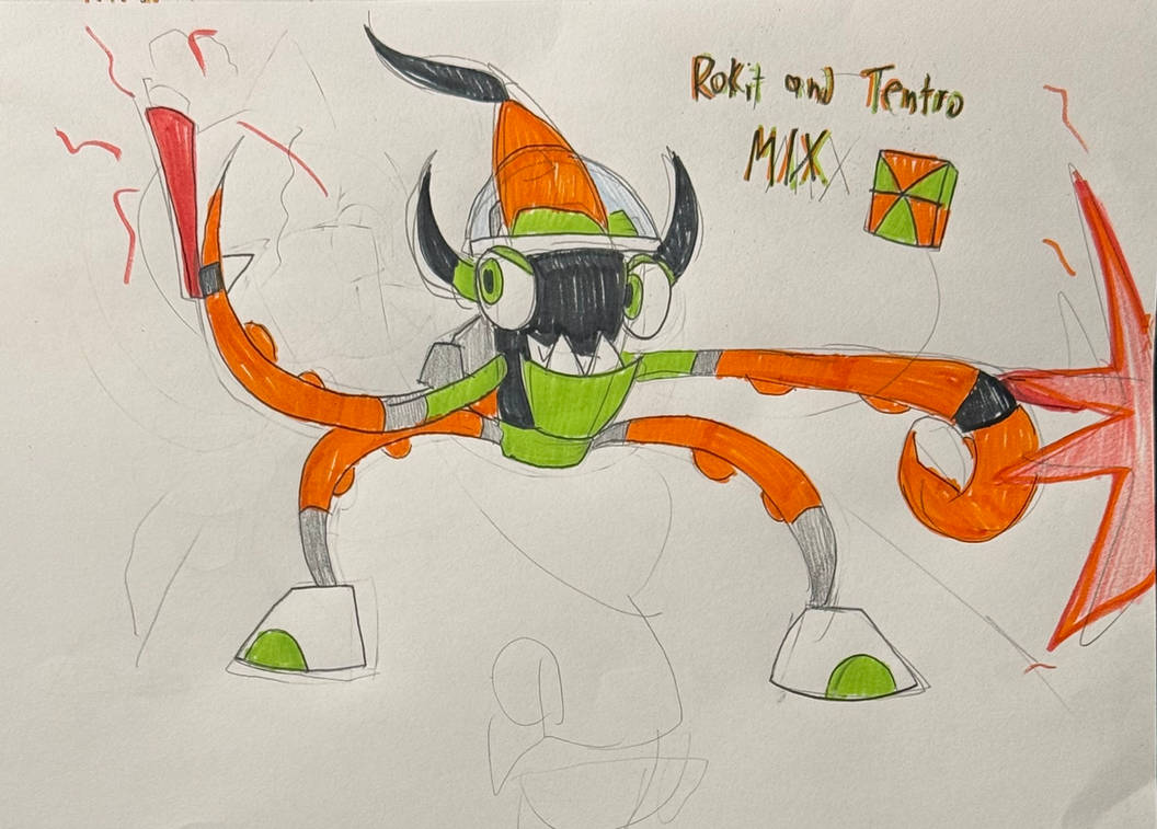 Rokit and Tentro Mix by Wook-Naut on DeviantArt