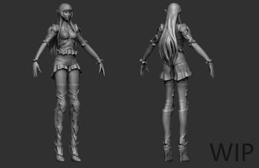 Elf Archer WIP