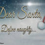 Dear Santa.. design