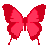 Pixel Butterfly - Pink