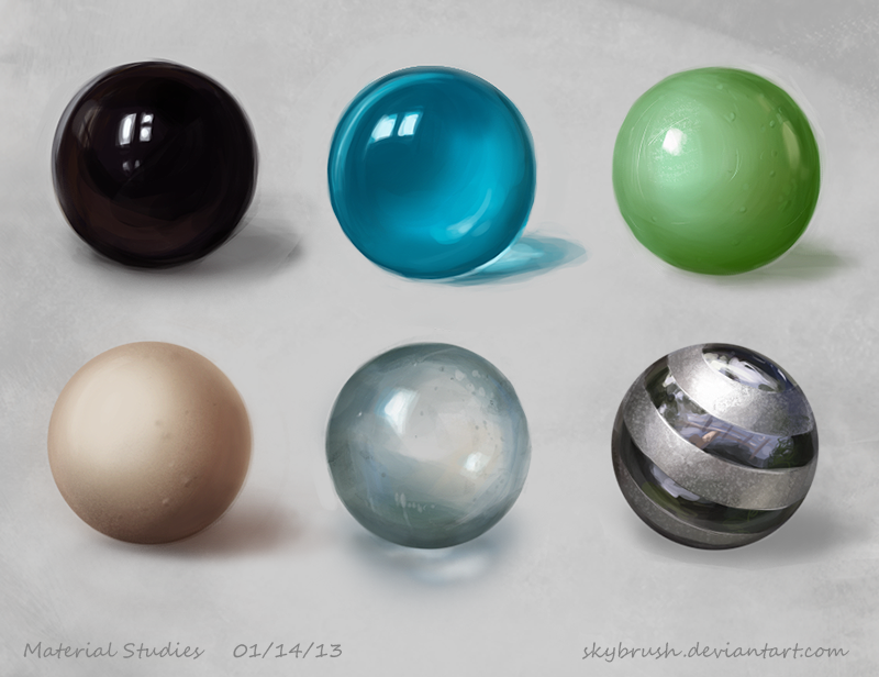 Material Study 01 by skybrush on DeviantArt