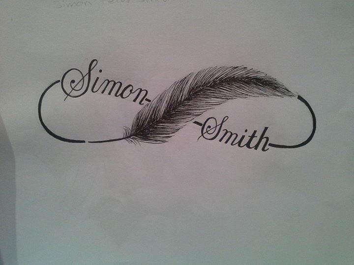 Tattoo Design: Infinity Feather! by princessjade88 on DeviantArt