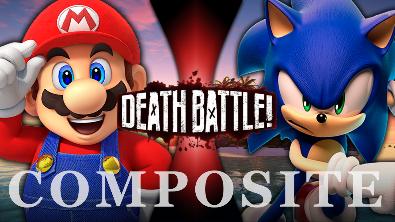 Mario VS Sonic (Composite) | DB Fanon Thumbnail by TheeRandoMan21 on ...