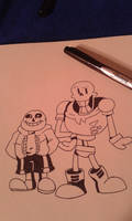 Sans and Papyrus