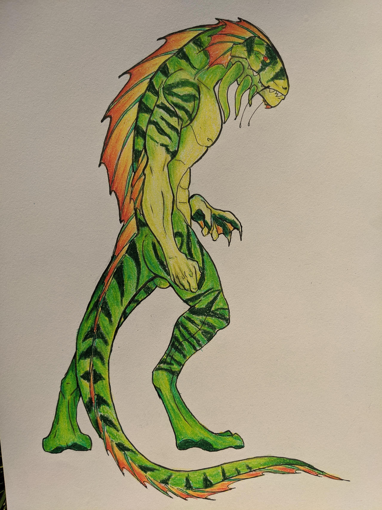 Fish Man by thewerewolfking on DeviantArt