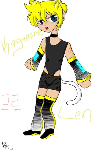 Neko Kagamine Len