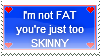 No fat stamp