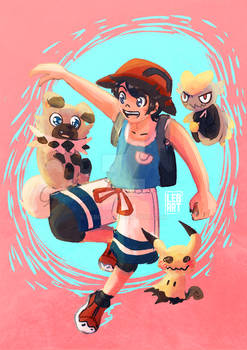 Trainer boy - Pokemon