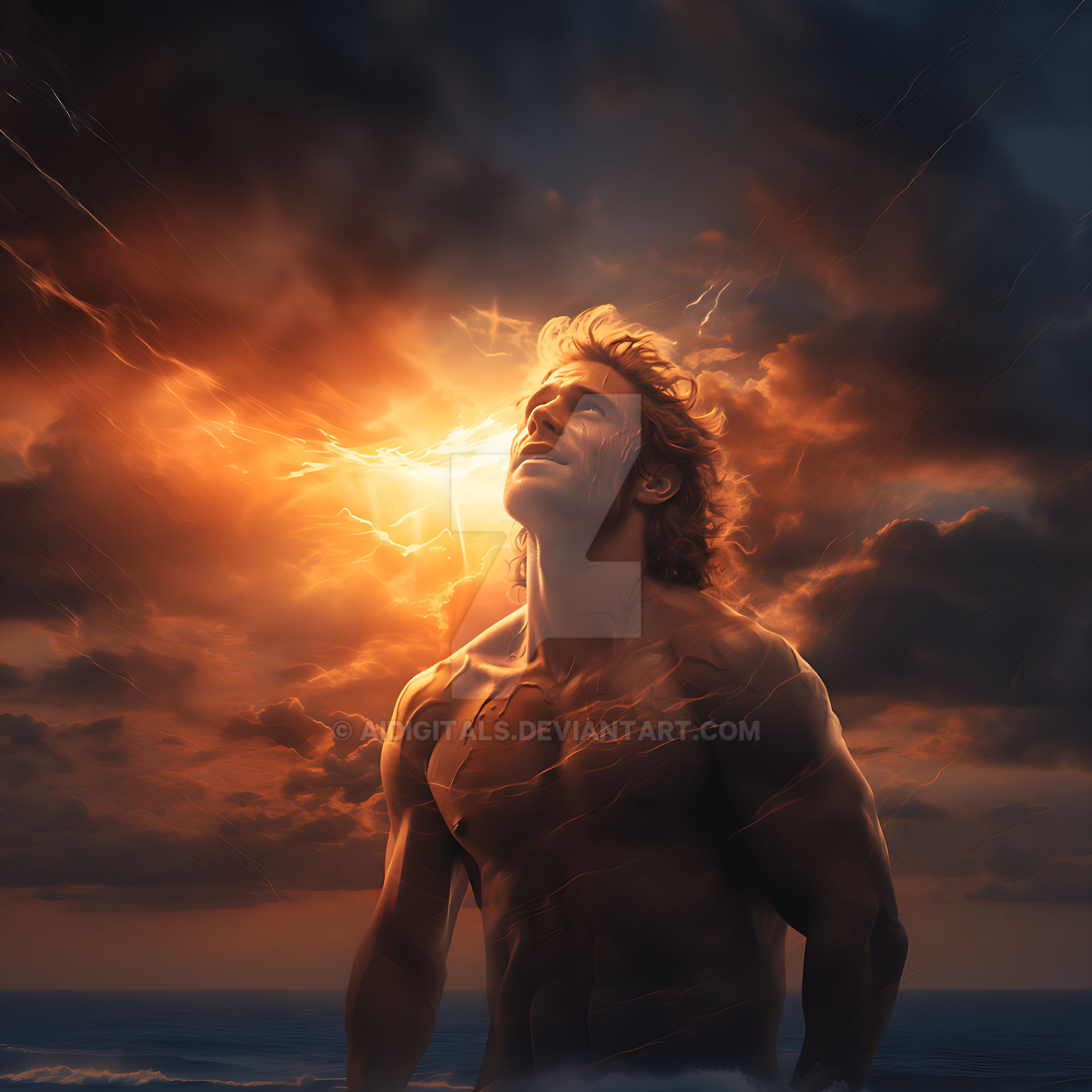 Helios: The Greek God Who Controls The Sun'S Power - g89117x