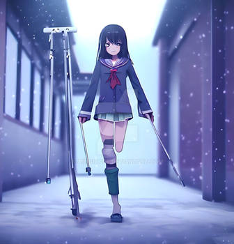 AI Experiment - Katsumi Legless 7 by vulcanknight on DeviantArt