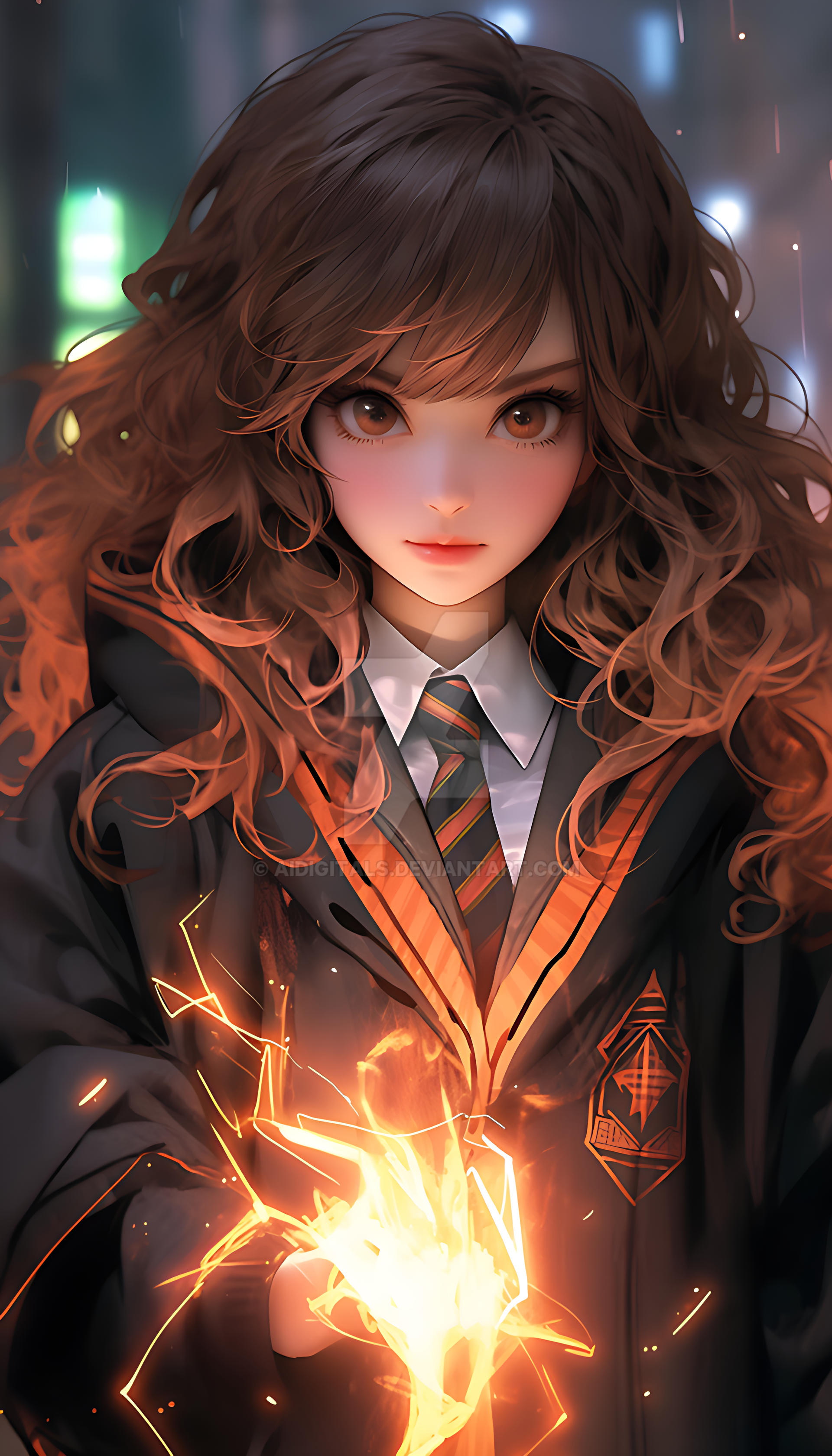 Hermione Harry Potter by AiDigitals on DeviantArt