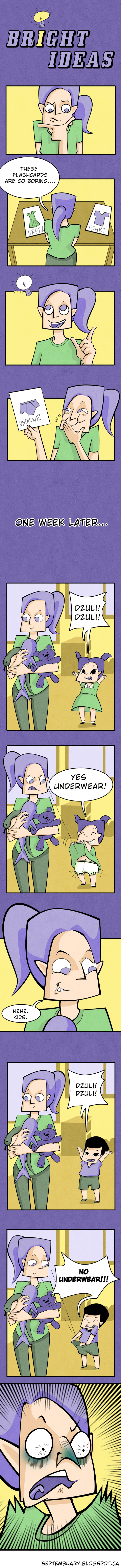 Septembuary: Underwear